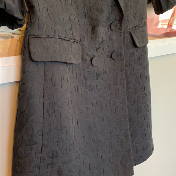 💕x2HP💕BCBGMaxAzria black printed blazer - Picture 10 of 16